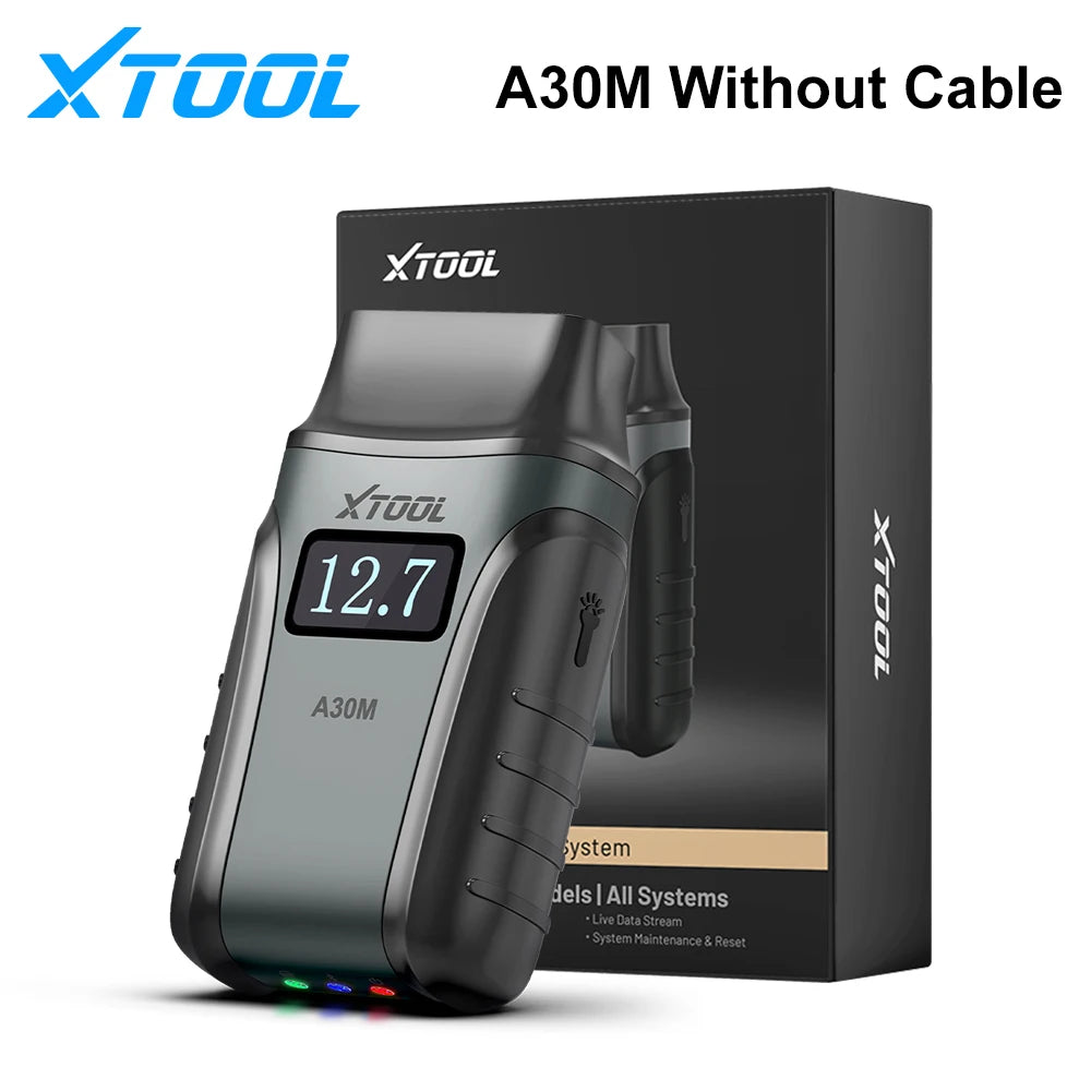 XTOOL Anyscan A30M V2.0 Bluetooth OBD2 Scanner Car Diagnostic Tools 26+ Reset Service Code Reader CANFD FCA Lifetime Free Update