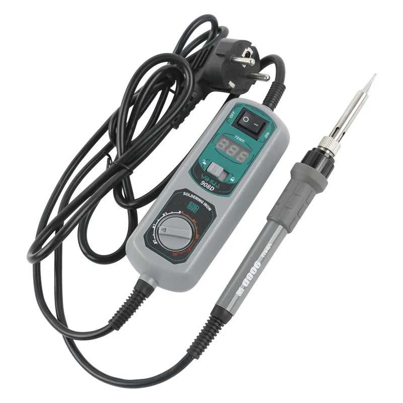 YIHUA 908D Portable Electricity Soldering Iron Soldering Station Adjustable Welding Machines Precision Components Welding Repair