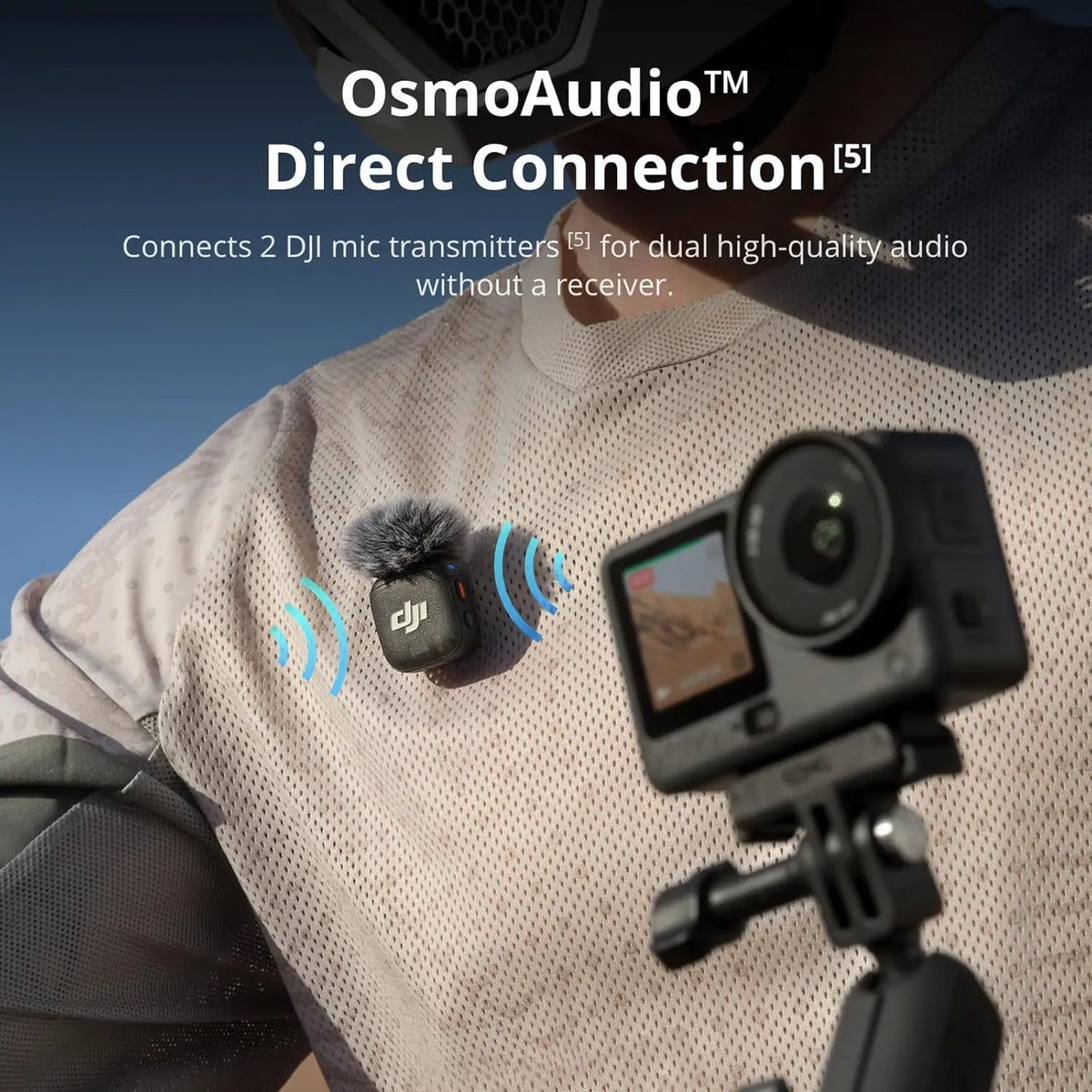 Open Box-DJI Osmo Action 6 Camera ,8K Waterproof Action Camera with 1/1.1" Square Sensor, Variable Aperture of f/2.0–f/4.0, Rocksteady 3.0, Cold-Resistant, 50GB Storage, Vlogging Camera