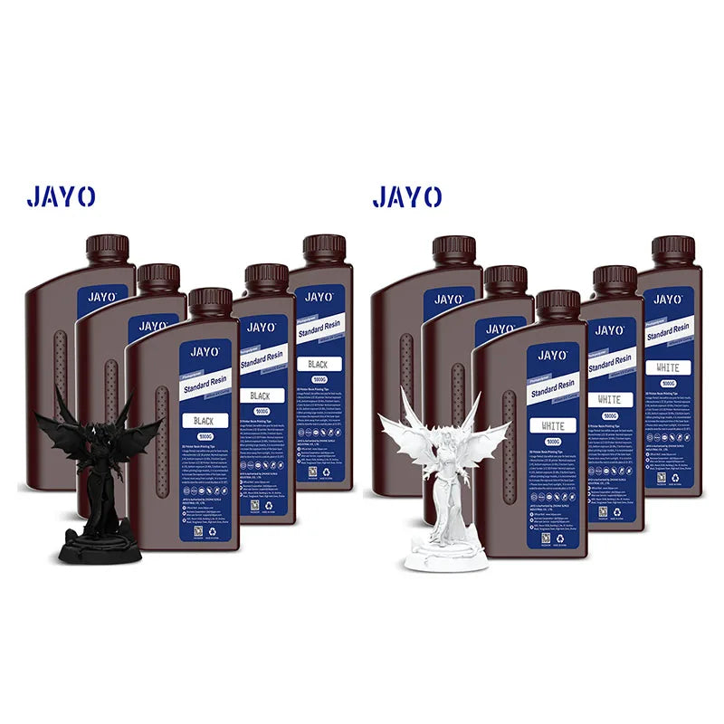 JAYO impresora 3d resina Standard/Water Washab/ABS-Like/PA-Like10KG UV Photopolymer Resin Liquid 405nm For LCD 3D Printer
