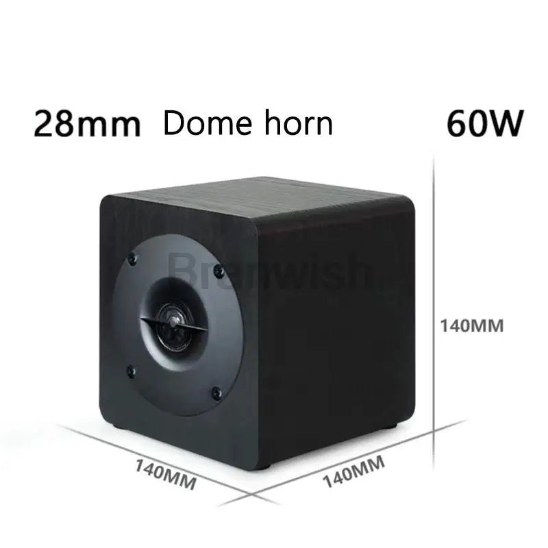 T1 Super Tweeter Speaker 4 Inch Silk Dome Driver Speakers 25KHz Response Sealed Cabinet For HiFi Sound System Audio Enhancement