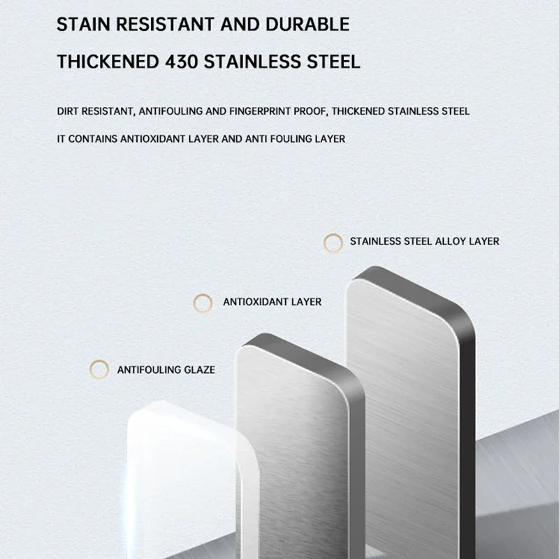 9/15/20/30/40/50/60L Garbage Bin Large-capacity Stainless Steel Smart Sensor Trash Can Automatic Waste Bins Kitchen Trash Can