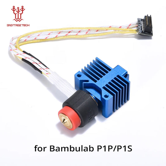 BIGTREETECH Panda revo P1 X1 Hotend E3D Brass V6 Nozzle High Flow 60W ceramic heater Compatible original Bambu P1 X1C 3D Printer