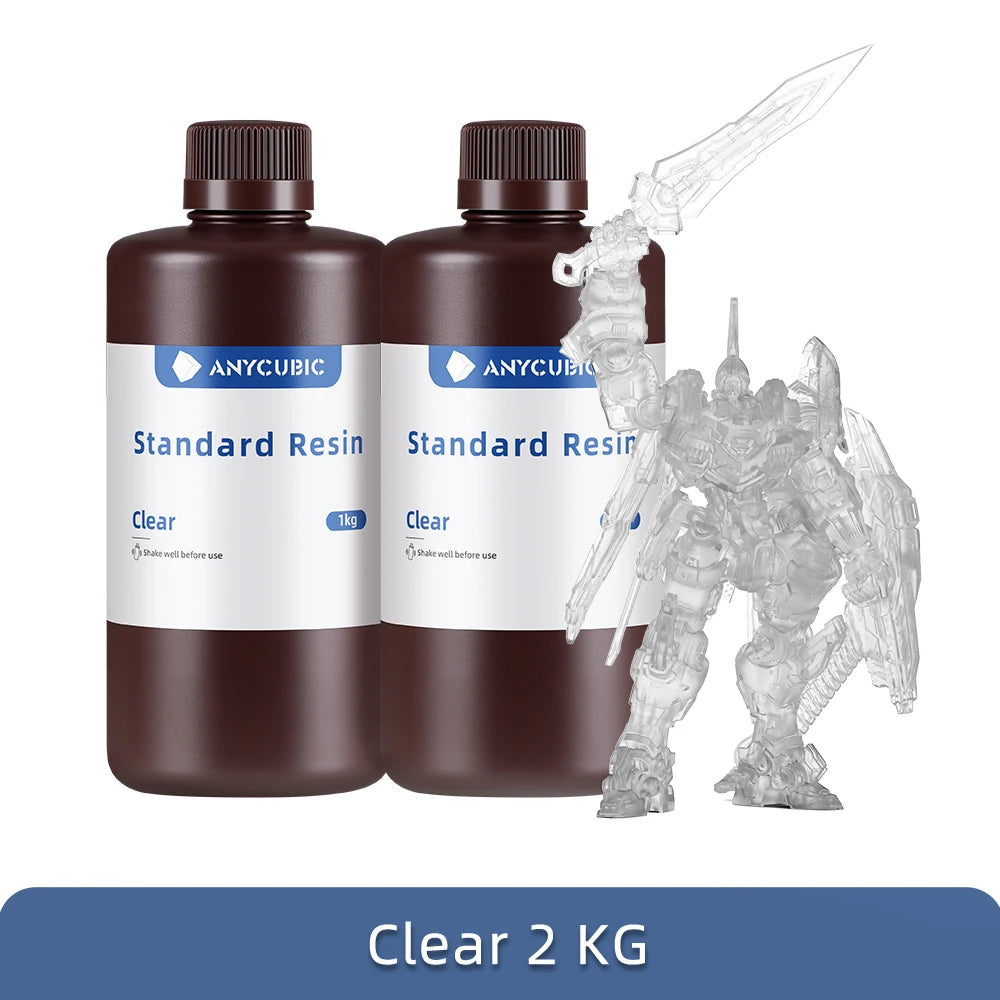 ANYCUBIC Standard Resin 405nm UV Resin LCD 3D Printer Photosensitive Resin For Photon Mono 7 Pro Figurines 3D Printing Materials