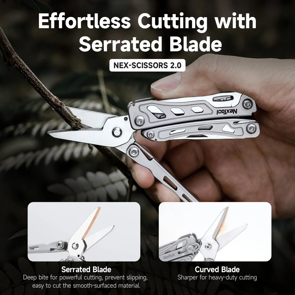 NexTool Mini Flagship F12 Multi Tool Pliers 13 In 1 Folding EDC Multitool Screwdriver File Ruler Outdoor Camping Tools