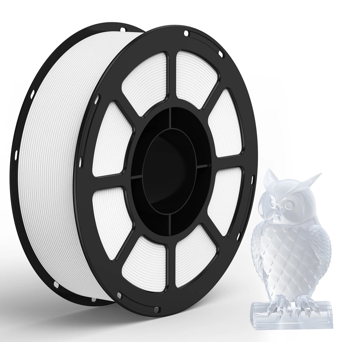 PETG 3D Printer Filament 1KG 1.75m for Tuozhu High Speed Printing Flat Cable Neat Winding Consumables Impact Resistant Durable