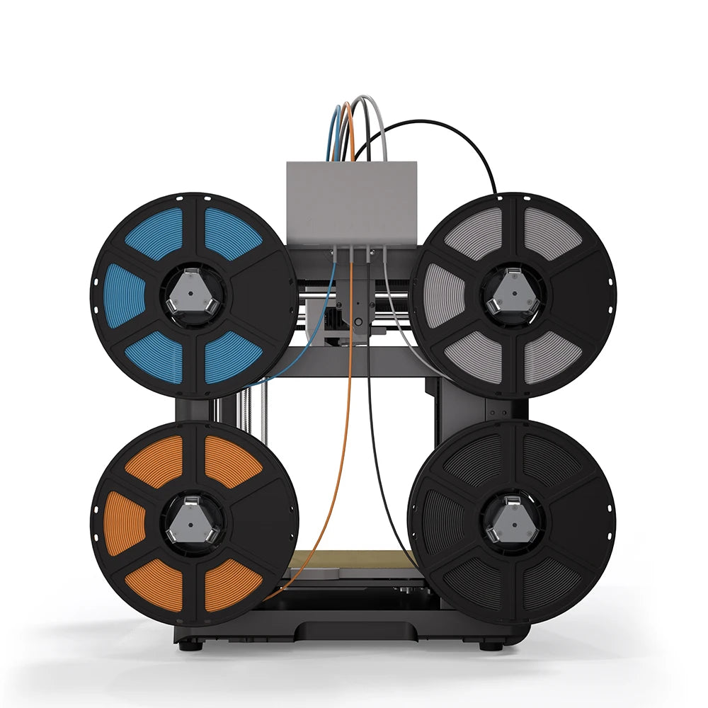 FLASHFORGE 3d Printer AD5X Multi-Color Printing High Speed Intelligent Filament System One-Click Auto Leveling Group Control