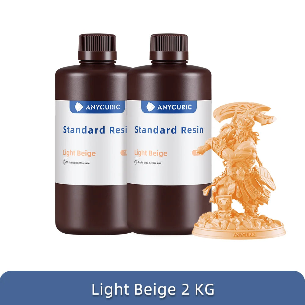 ANYCUBIC Standard Resin 405nm UV Resin Photon Mono M5s Pro UV Sensitive Resin 3D Printing Materials For LCD 3D Printer