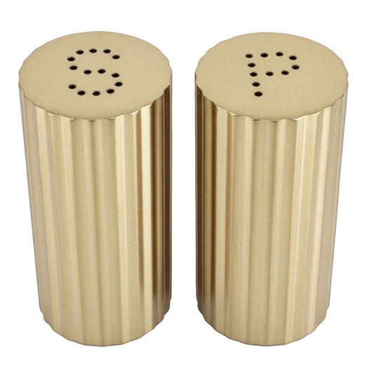 2pcs Seasoning Shakers Multifunctional 304 Stainless Steel Seasonings Dispensers for Salt Chili Powder Powdered Sugar