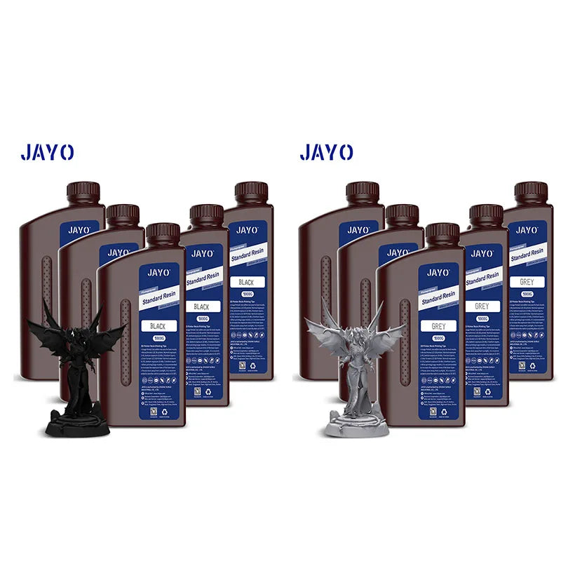 JAYO impresora 3d resina Standard/Water Washab/ABS-Like/PA-Like10KG UV Photopolymer Resin Liquid 405nm For LCD 3D Printer
