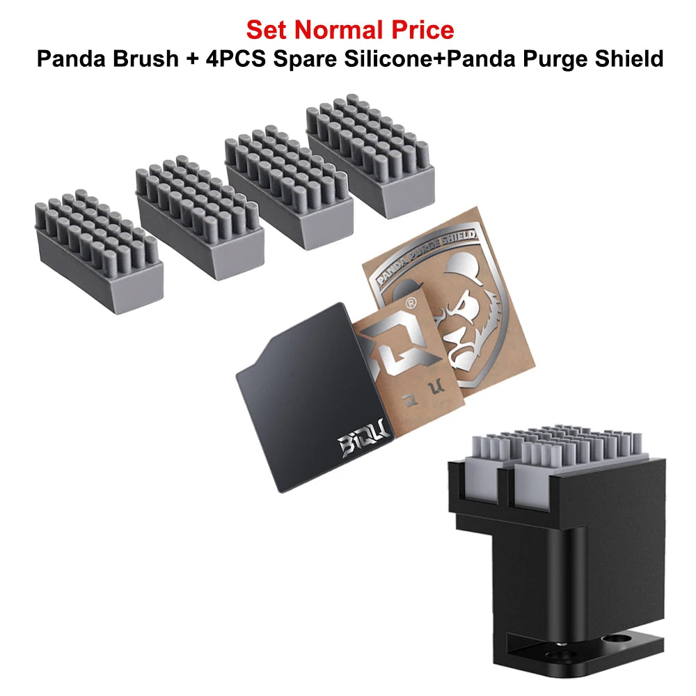 BIGTREETECH Panda Brush PX Multi-Material Reliability Upgrades Nozzles Wiper Hotend Cleaner 3D Printer Parts For Bambu Lab P1 X1
