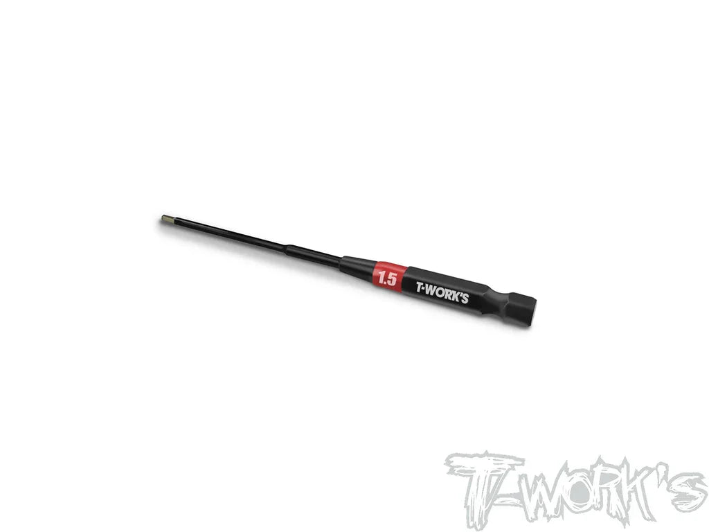 Original T works TT-079-V2 T-Work's V2 Power Tool Hex Tips set （1.5, 2.0, 2.5, 3mm) Rc Tool