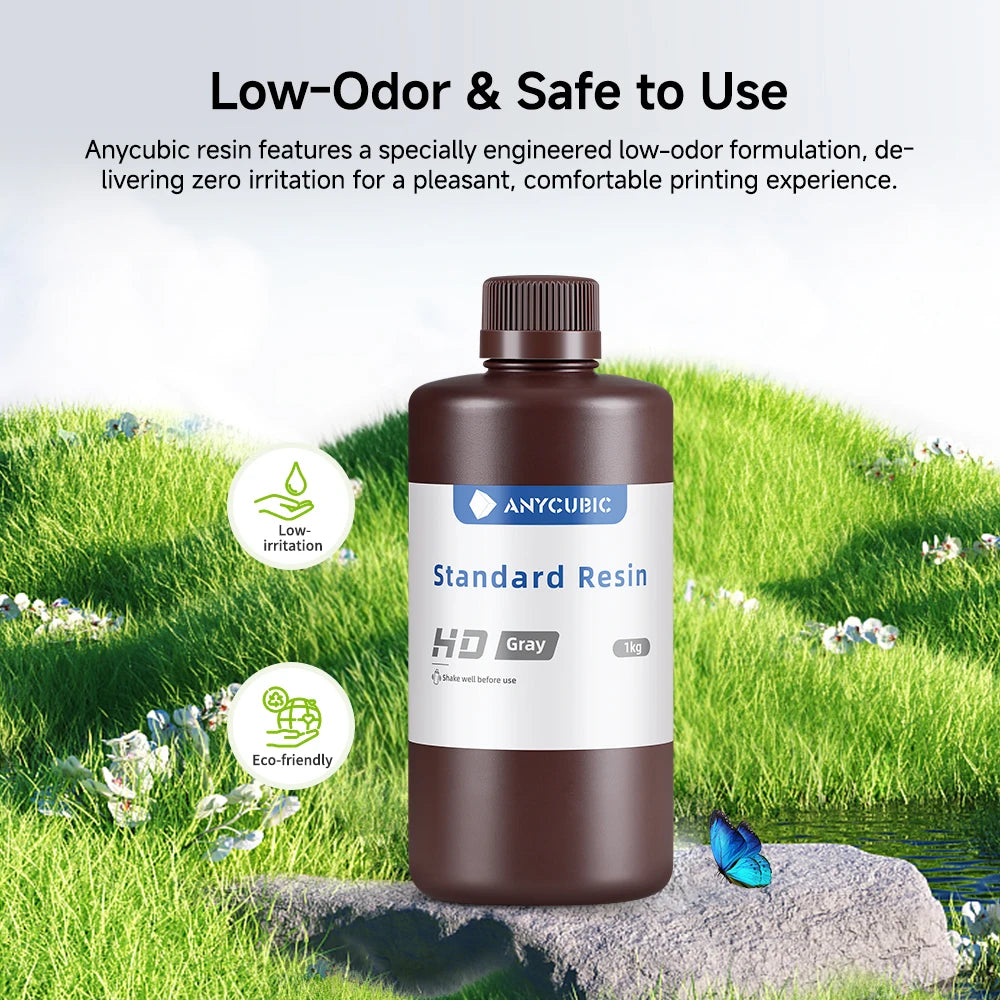 ANYCUBIC Standard Resin 405nm UV Resin Photon Mono M5s Pro UV Sensitive Resin 3D Printing Materials For LCD 3D Printer