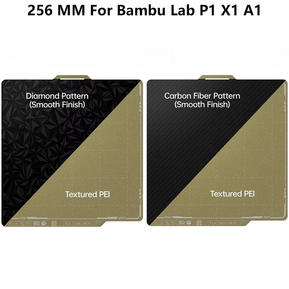 BIGTREETECH Panda Build Plate For Bambu Lab P1 A1 X1 A1 Mini Sheet Spring Steel PEI PEO PET CryoGrip Pro Honeycomb Houndstooth