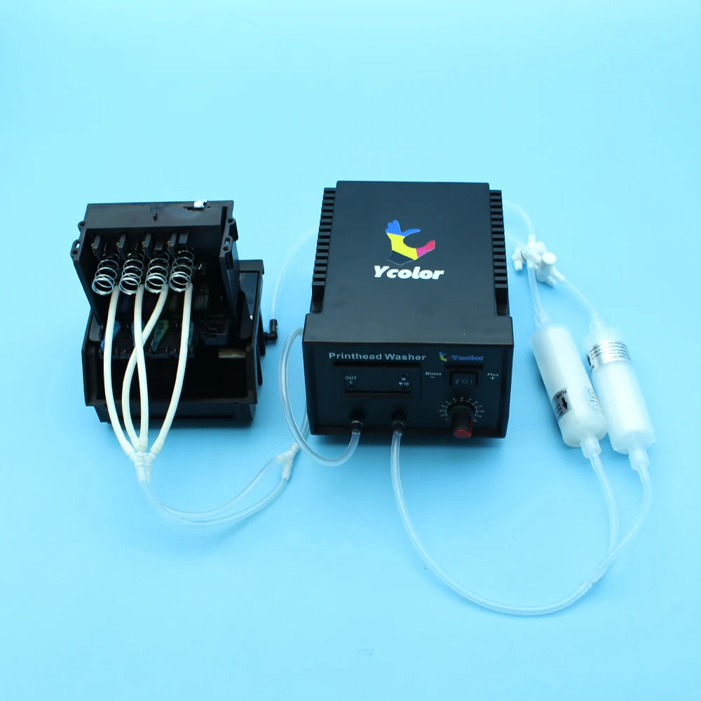 Printer Head Cleaning Machine Cleaner Washer Unclog Clogged For HP 952 953 954 955 7740 8210 8702 8710 8715 8720 8725 8730 8740