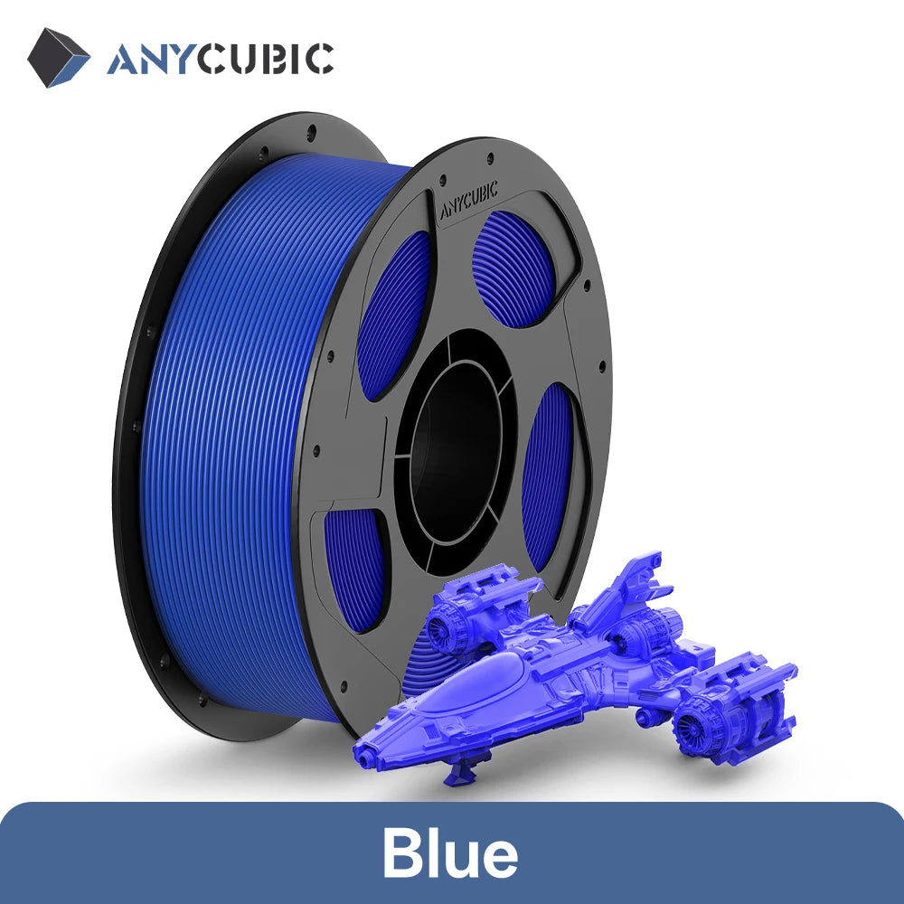 ANYCUBIC 1kg PETG Filament Colorful Transparent 3D Printer Filament PETG Printing Material For FDM Kobra S1 Combo Kobra 3 Combo