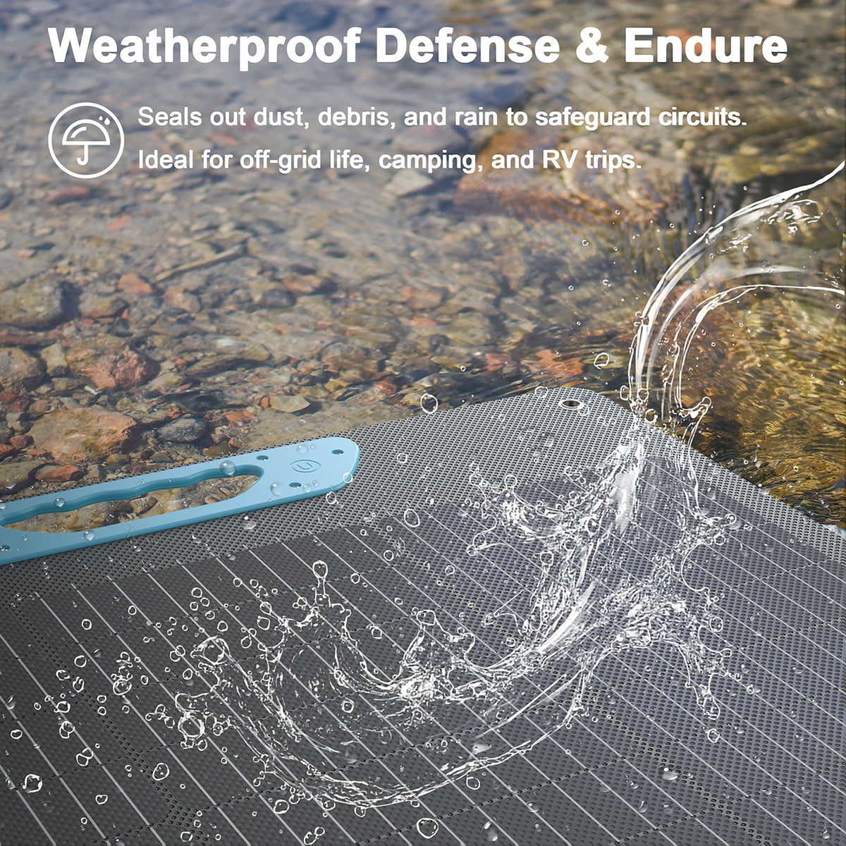 E-POWO 220W Foldable Solar Panel 20V Portable Solar Charger Generator 23% Efficiency Folding Bag Outdoor Power Supply Camping