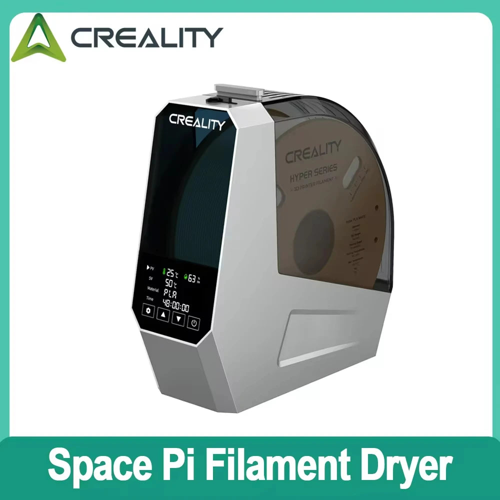 Creality Space Pi Filament Dryer Plus 2 Spools Upgraded 3D Printer 2 Rolls Fits 1.75/2.85mm PLA PETG ABS TPU Filament