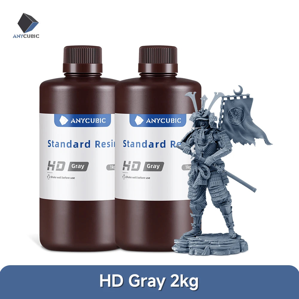 ANYCUBIC Standard Resin 405nm UV Resin Photon Mono M5s Pro UV Sensitive Resin 3D Printing Materials For LCD 3D Printer