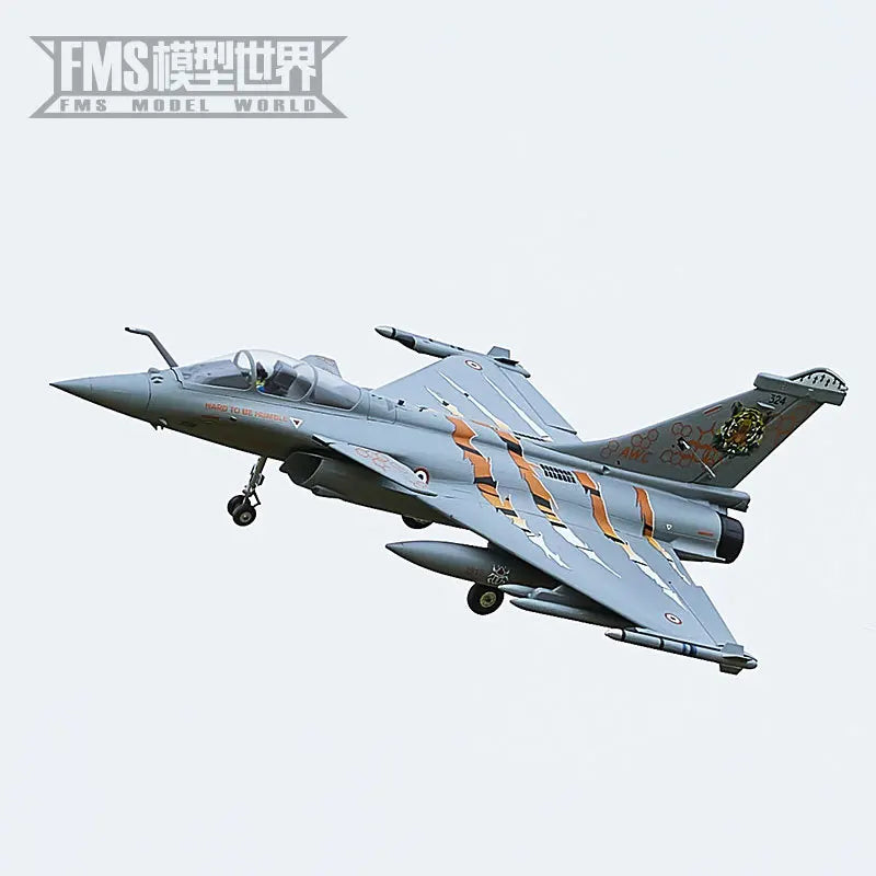 FMS 64mm Rafale EDF RC Jet Scale Fixed Wing Fighter Aircraft Model Electric Ducted Fan RC Remote Control Airplane Hobby Toy