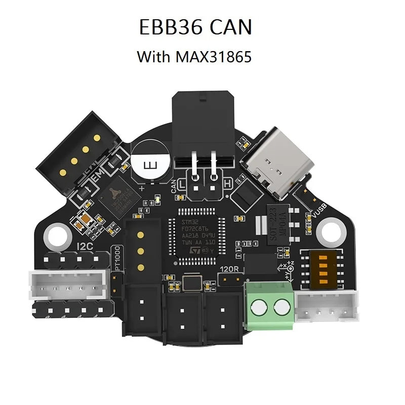 BIGTREETECH EBB36 EBB42 CAN GEN2 Board Support Canbus PT100 For Klipper Hotend HeadTool 36 stepper motor Ender3 3d Printer Parts