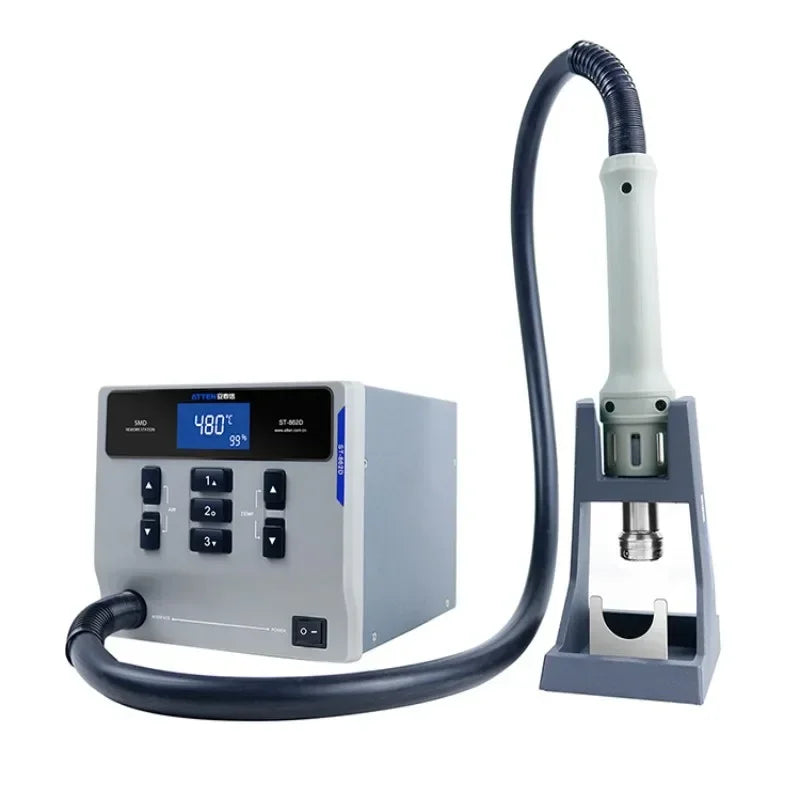 ATTEN ST-862D Hot Air Gun Soldering Station Lead-free 110V 1000W BGA Rework Station Sleep Desoldering Station PCB Chip Repair ﻿