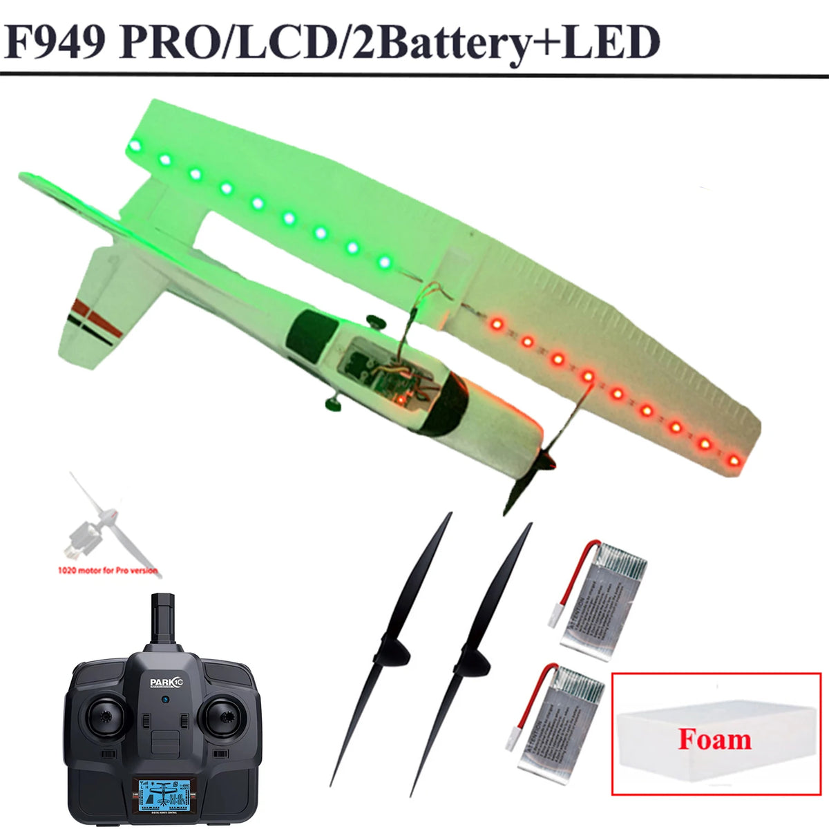 WLtoys F949 2.4G 3D6G 3Ch RC Airplane Fixed Wing Plane Outdoor Toys Drone RTF Upgrade Version Digital Servo F949S With Gyroscope