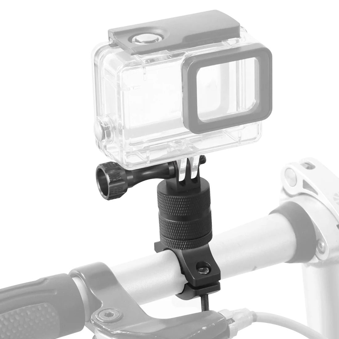 Bicycle Mount Rotatable Bike Handlebar Holder Adapter Bracket for GoPro Hero 13 12 11 10 9 8 7 6 Yi 4K Sjcam Camera Accessories
