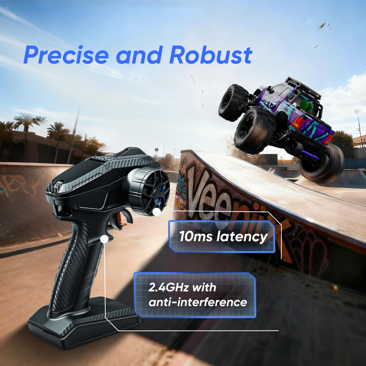 Local Shipping From US JIUSI 1/14 4WD PT14R Rc Car 4x4 Off-Road Rc Truck Brushless 3600KV 80km/h High-Speed 2.4G Remote Control 3S 35C 2200mAh Toy Car Rc Cars For Adults