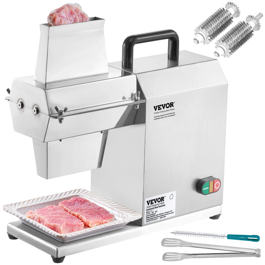 SucceBuy 17inch 54 Blades Commercial Meat Tenderizer 450W Electric Meat Tenderizer Machine for Pork Chicken Fish