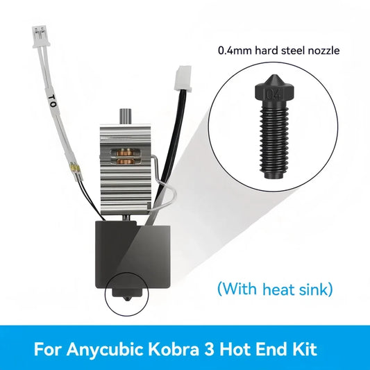 For Kobra 3/3 Combo Print Head Original Extruder Assembly for Anycubic Kobra 3/Kobra 3 Combo/ Kobra3 V2 Hotend Accessory