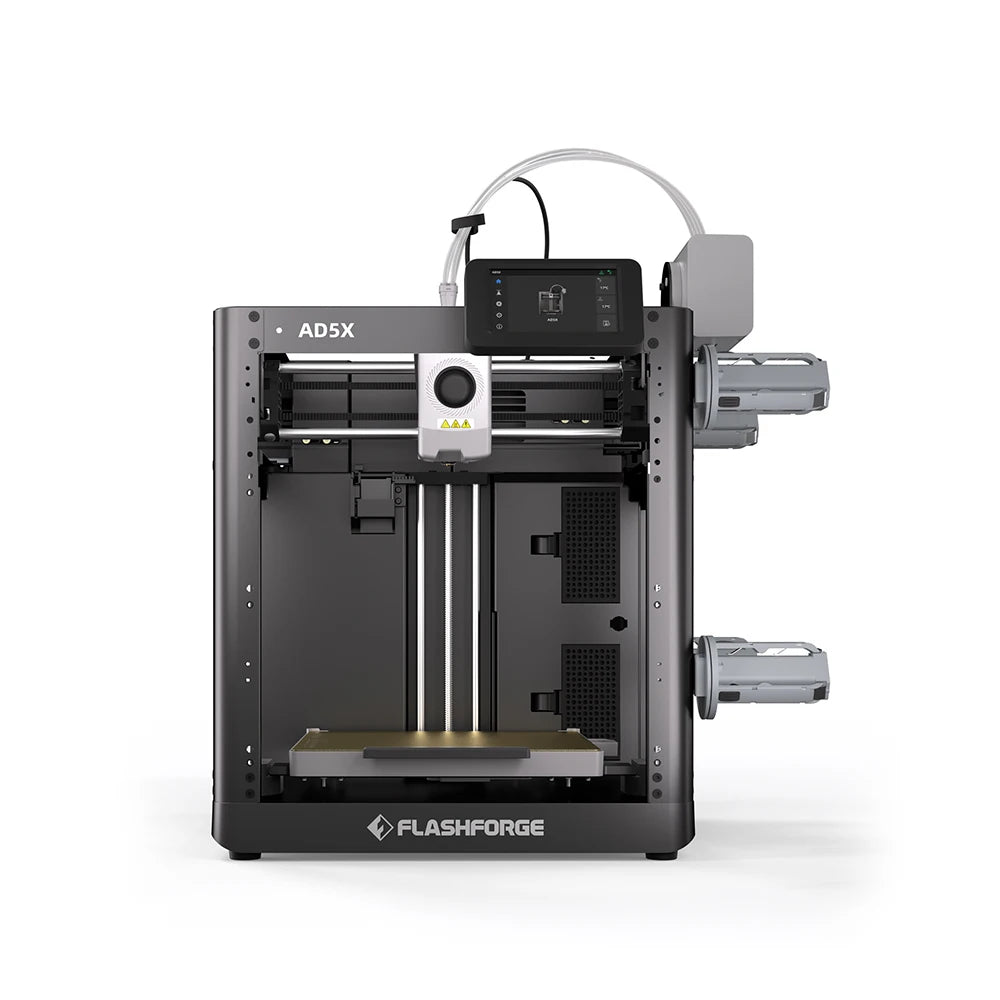 FLASHFORGE 3d Printer AD5X Multi-Color Printing High Speed Intelligent Filament System One-Click Auto Leveling Group Control