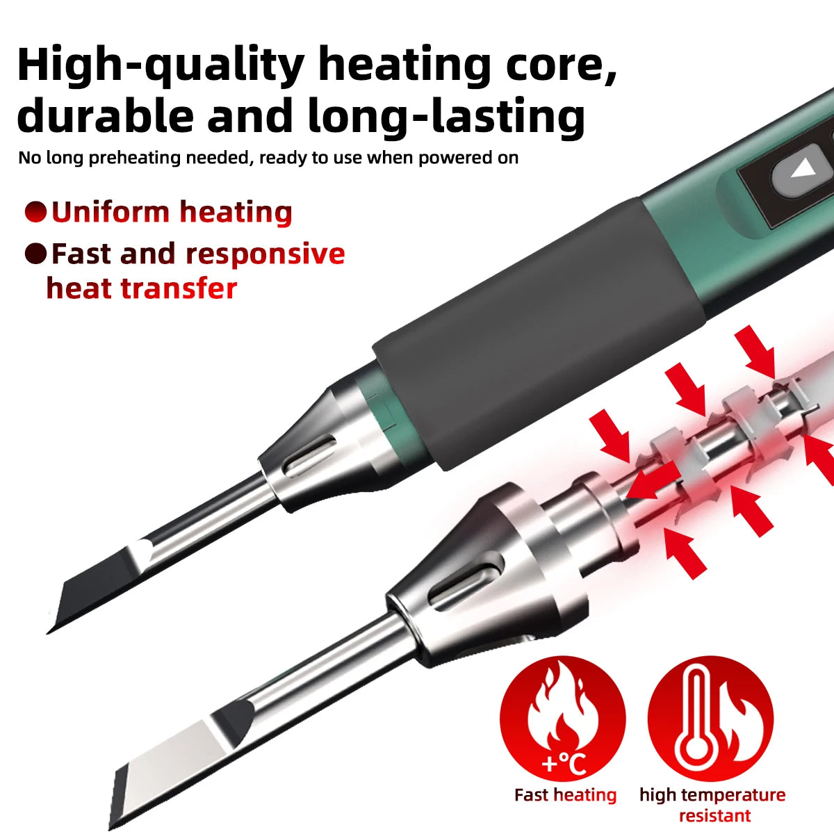 ZOYI ZT-T12 100W Smart Constant Temperature Soldering Iron Multi-Protocol Portable High Power for Small Home Repair