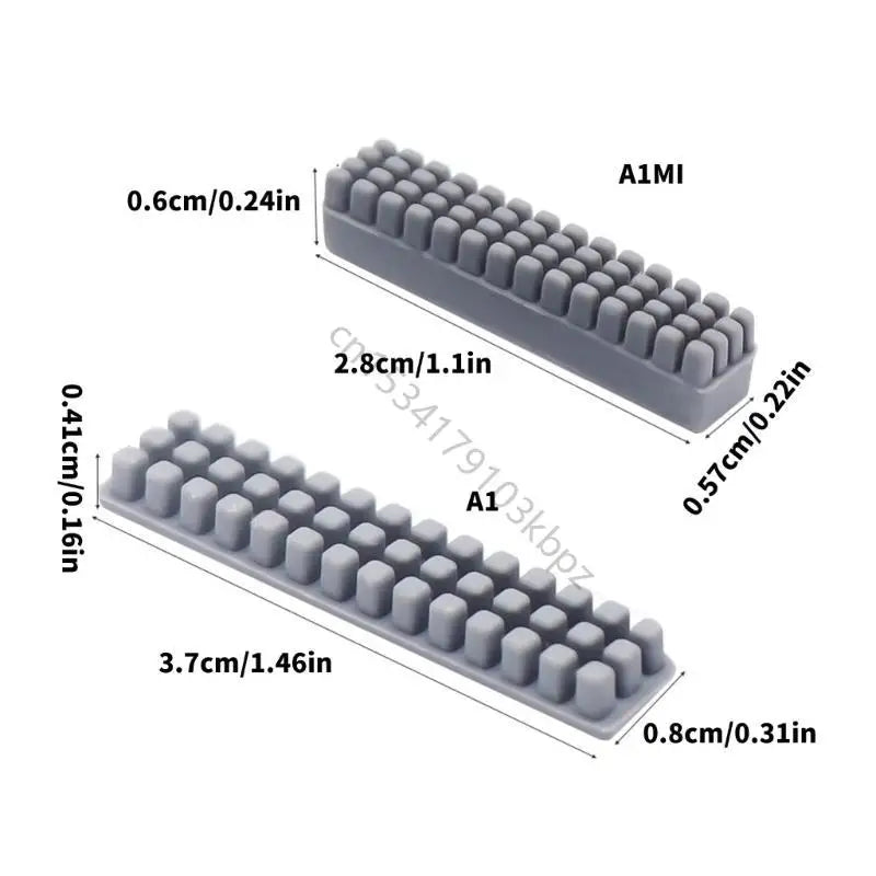 Silicone Nozzle Brush for 3D Printer Cleaning Easy to Clean and Precise for Lab Model 3D Printers Nozzle Wiper XX9A