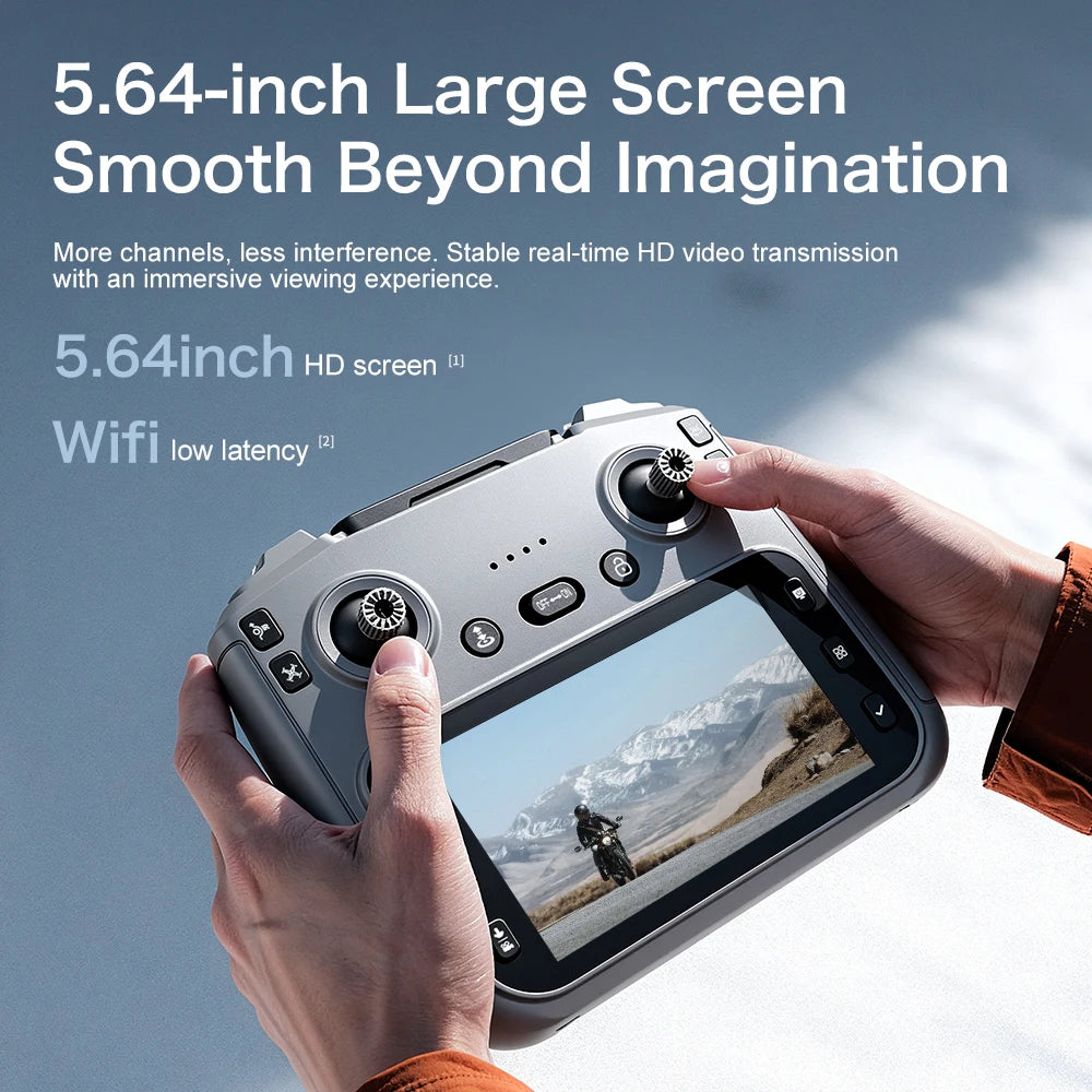 Original GT50 Drone FPV 8K Professional 4K HD Dual Camera WIFI Light Flow Brushless Motor Obstacle Avoidance Quadcopter kid Toys