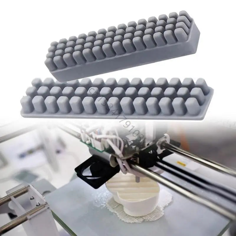 Silicone Nozzle Brush for 3D Printer Cleaning Easy to Clean and Precise for Lab Model 3D Printers Nozzle Wiper XX9A