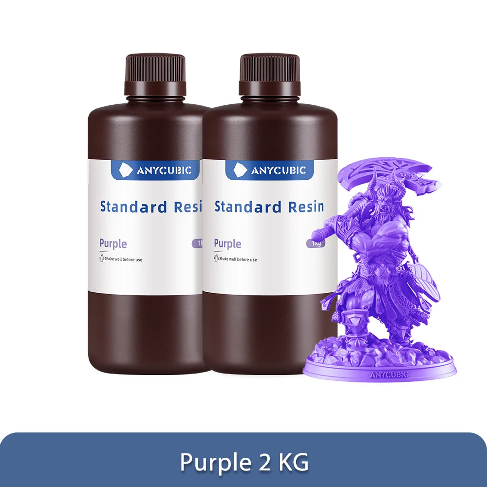 ANYCUBIC Standard Resin 405nm UV Resin Photon Mono M5s Pro UV Sensitive Resin 3D Printing Materials For LCD 3D Printer