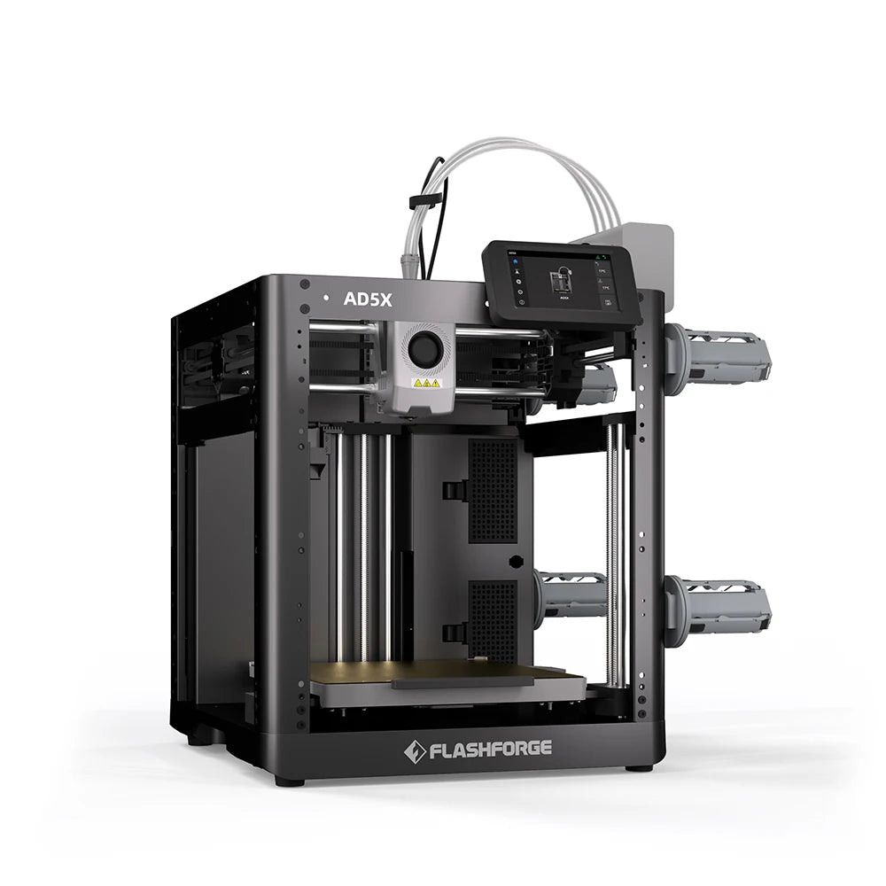 FLASHFORGE 3d Printer AD5X Multi-Color Printing High Speed Intelligent Filament System One-Click Auto Leveling Group Control