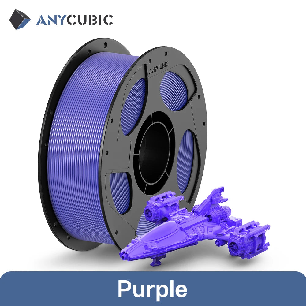 ANYCUBIC 1kg PETG Filament Colorful Transparent 3D Printer Filament PETG Printing Material For FDM Kobra S1 Combo Kobra 3 Combo
