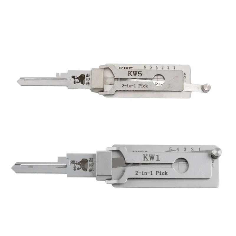 KW1 SC1 LISHI 2-in-1 Pick Decoder For Kwikest Lock For Schlage KW5 SC4 Lock Civil lock tool Locksmiths tool