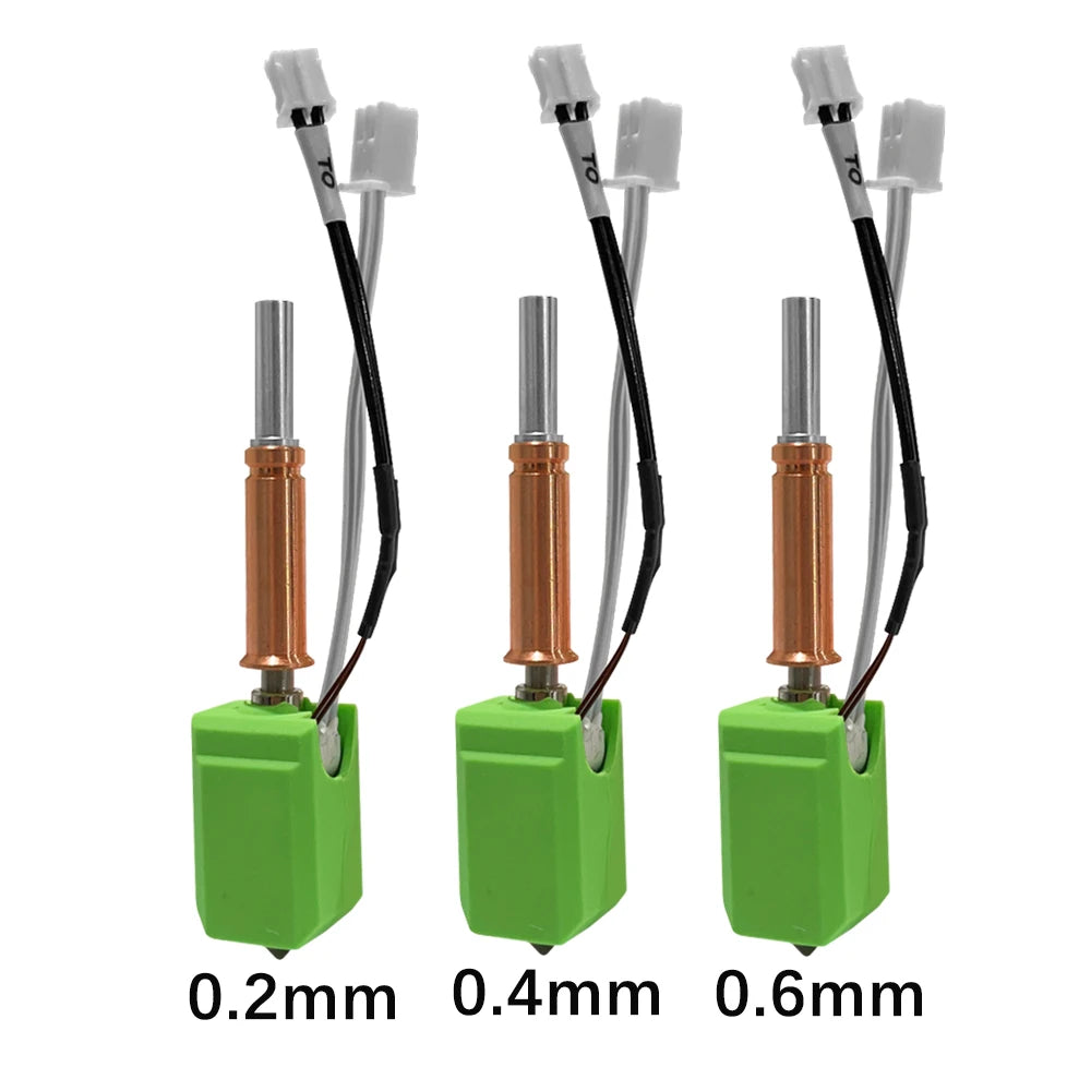 Upgraded Hotend kit For Anycubic Kobra 3 Bi metal Heatbreak 24V 60W Ceramic Hot End Thermistor Nozzle For Anycubic Kobra 3 Combo