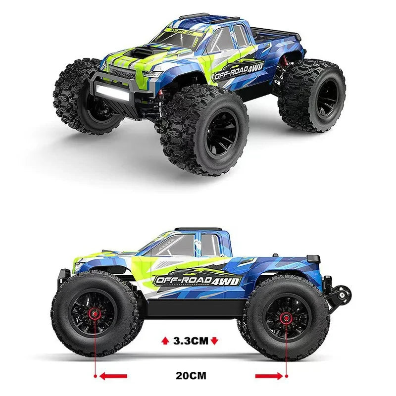 Hyper Go MJX 14208 1/14 4WD RC Car 75KM/H Brushless RC Racing Car Remote Control Cars Off-Road Truck Toys