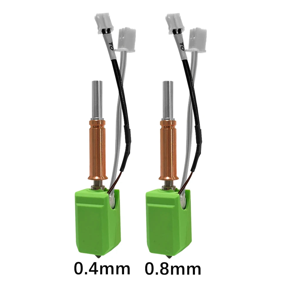 Upgraded Hotend kit For Anycubic Kobra 3 Bi metal Heatbreak 24V 60W Ceramic Hot End Thermistor Nozzle For Anycubic Kobra 3 Combo