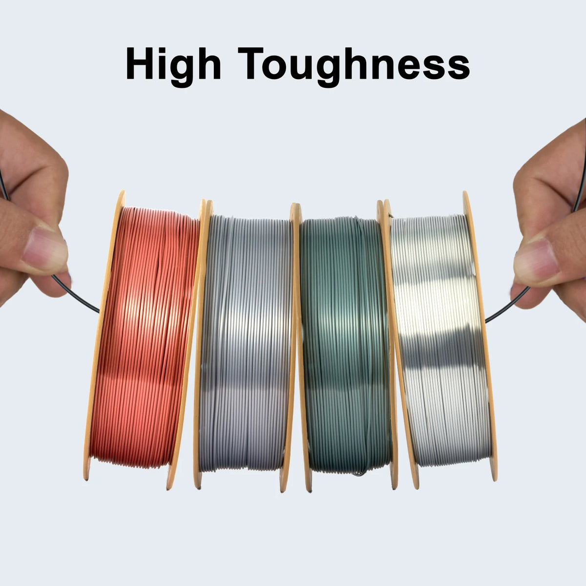 ERYONE 1KG Silk PLA 3D Printer Filament 1.75mm, Premium Silk Shiny Finish Single Color, Glossy Smooth Surface 1kg Spool
