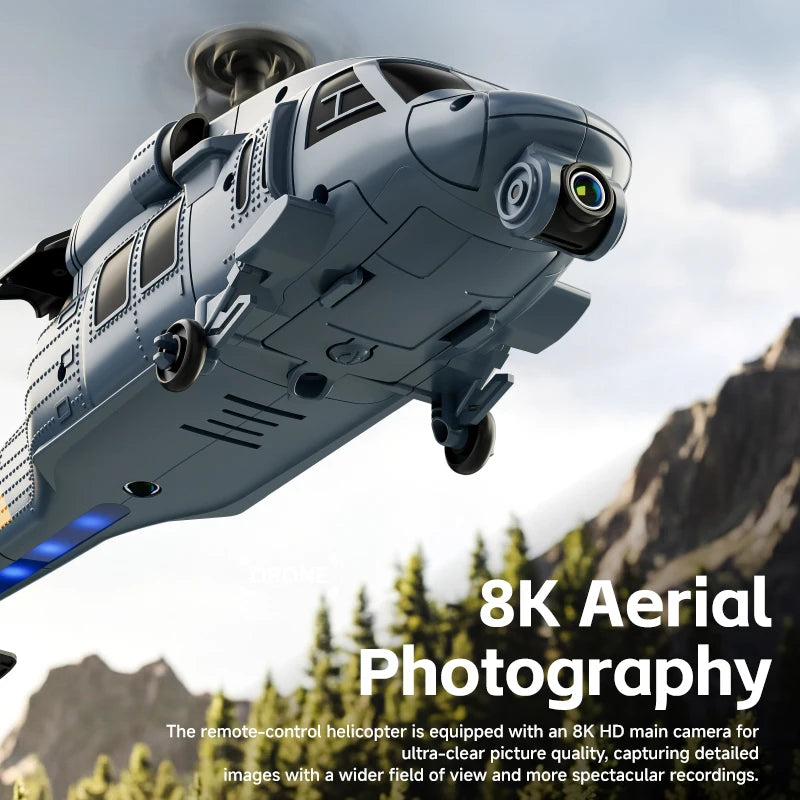 4DRC New L2 8K HD Camera RC Helicopter 6-axis Gyroscope One Click 3D Flip Optical flow positioning Remote Control Hobby Toy Gift